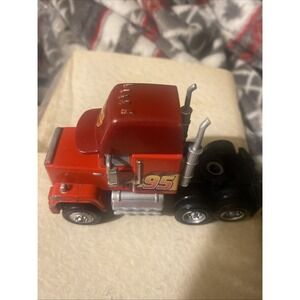 Disney/Pixar Cars Movie "MACK" #95 Red Semi Truck
